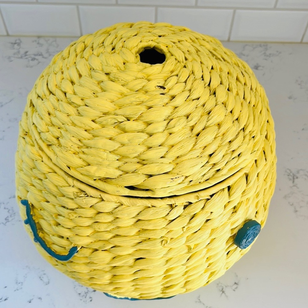 Pottery Barn Kids Happy Face  Storage Basket - Picture 9 of 15